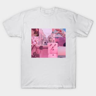 Pink collage aesthetic l pink aesthetics T-Shirt